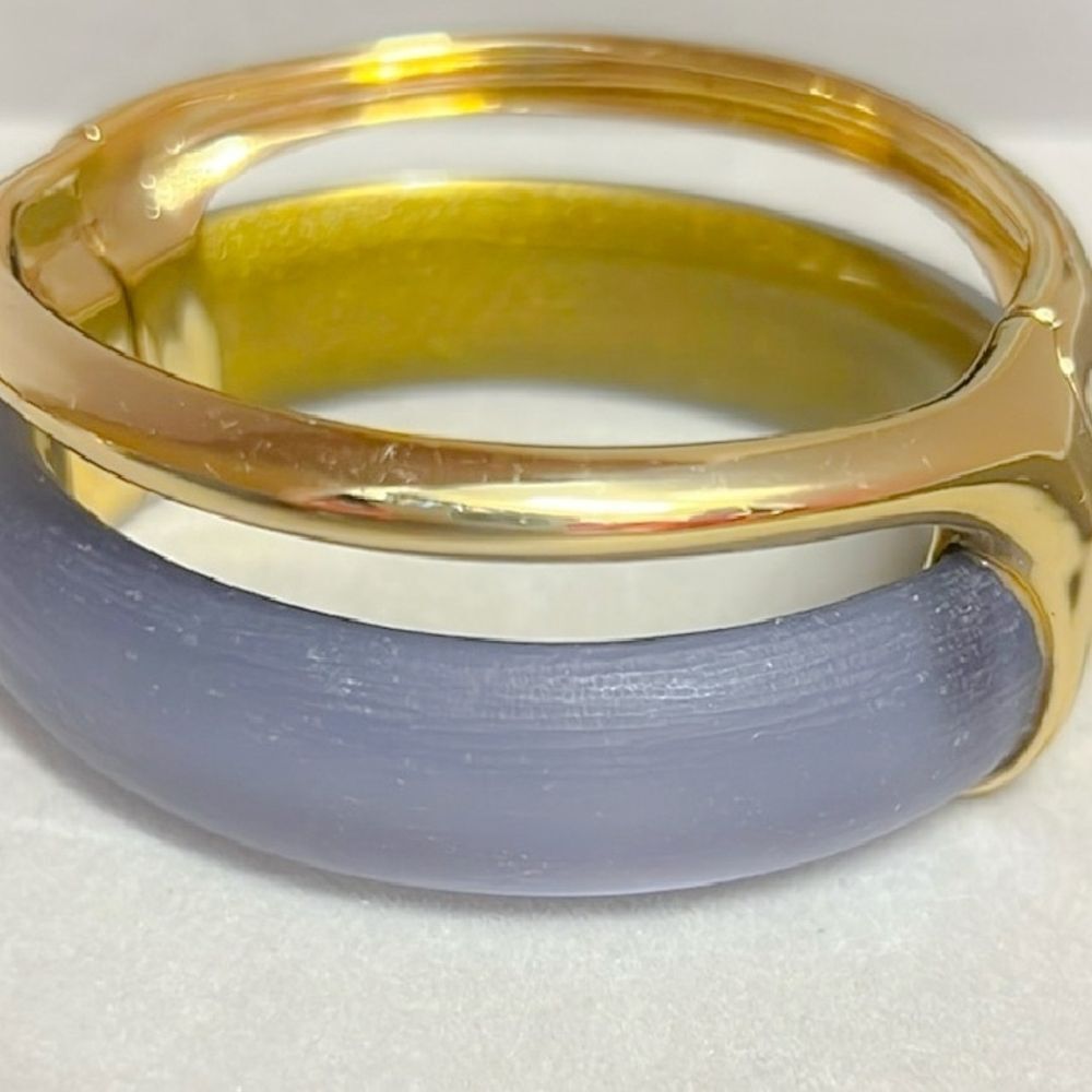 Alexis Bittar Gold and Purple Bracelet